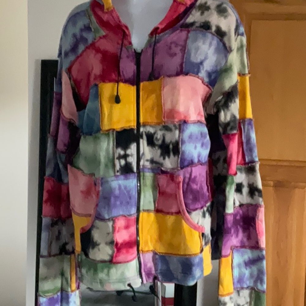 Colorful Patchwork Women's Jacket